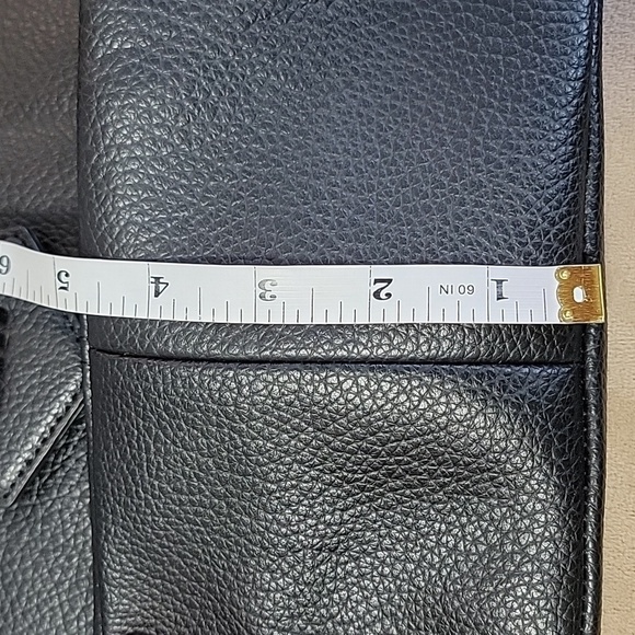 Steve Madden Black Vegan Pebble Leather Bstewie Hobo Bag EUC - Picture 8 of 10